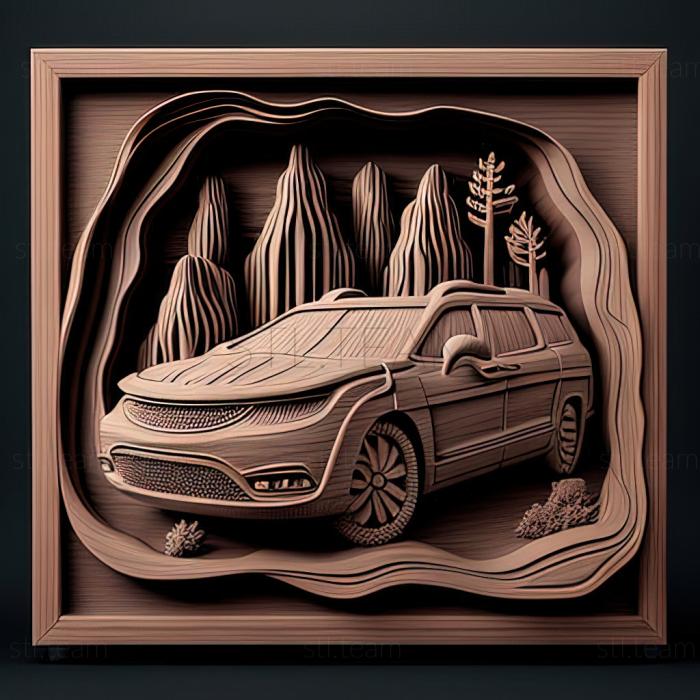 3D модель Chrysler Pacifica (STL)